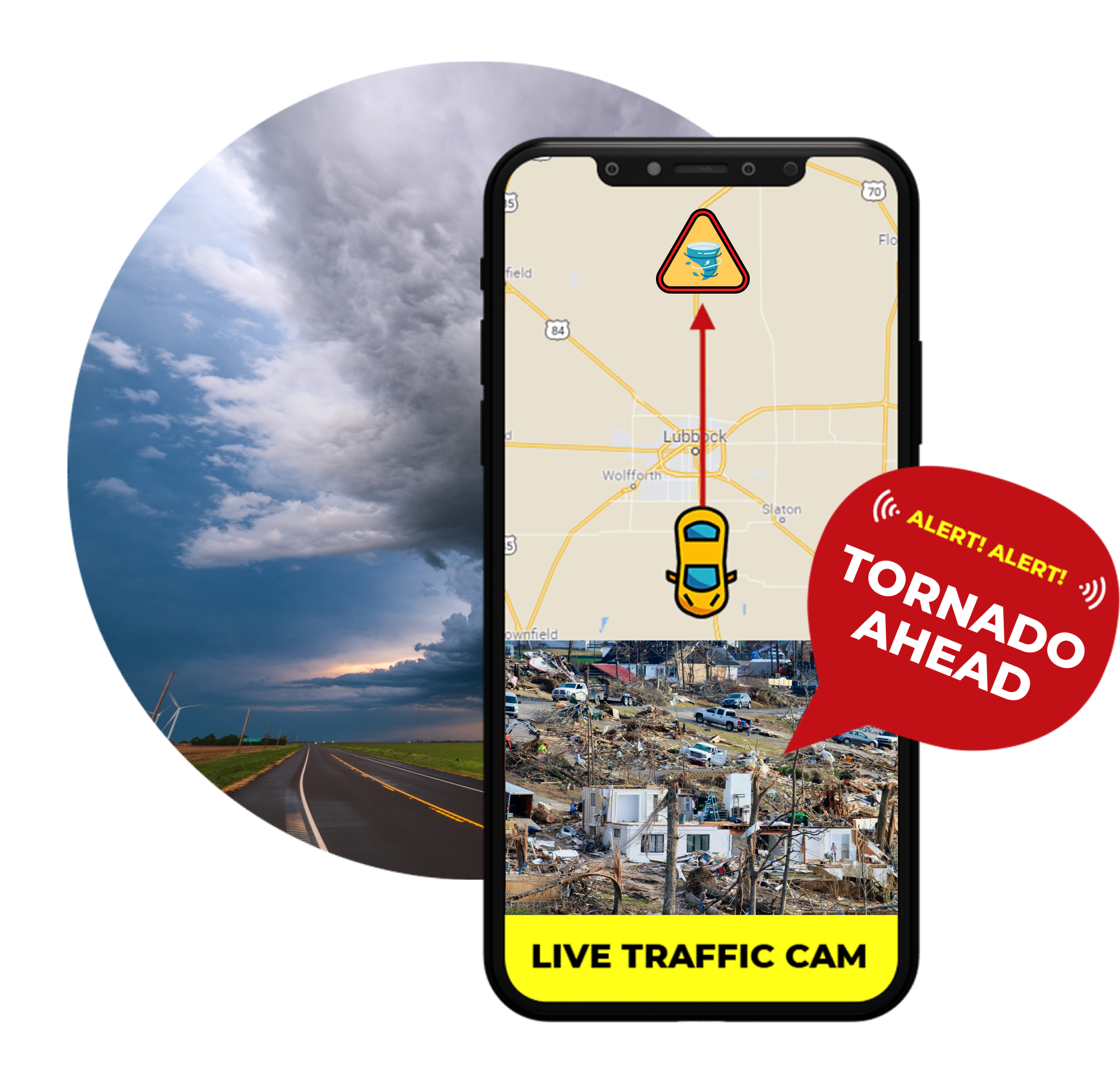 Tornado ahead